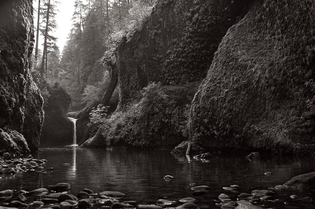 Emerald canyon secret waterfall