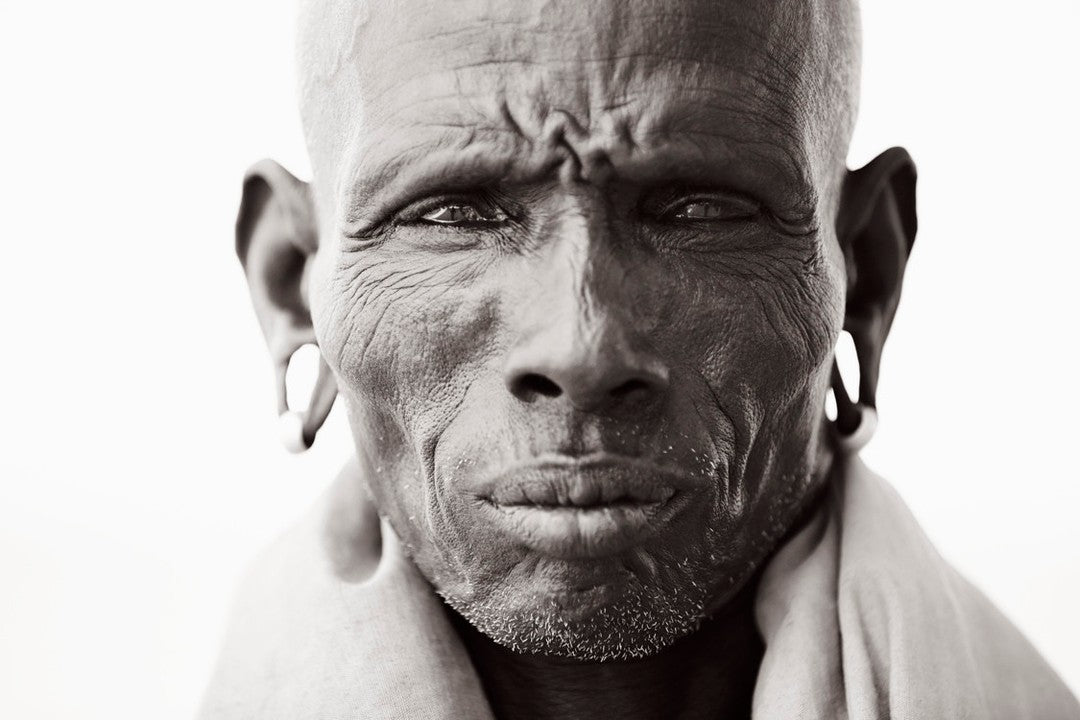 Tribal portrait minimalism