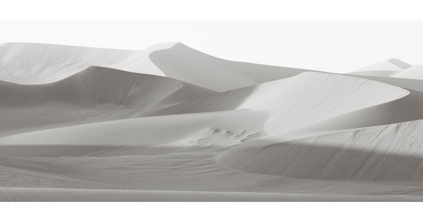 Soft curves desert dunes