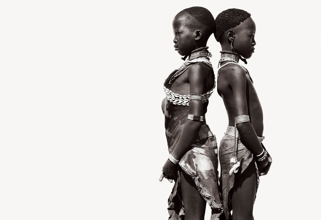 Tribal twins back to back